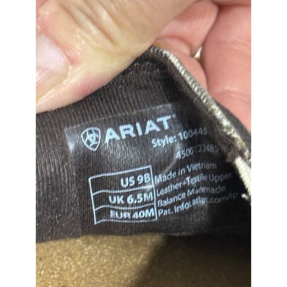 NEW Ariat Women's Cruiser Western Aloha Hula Shoes - Walnut - Size 9B - Picture 10 of 13